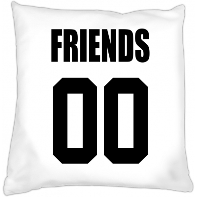 Poduszka dla przyjaciółki, przyjaciółek - FRIENDS NUMER